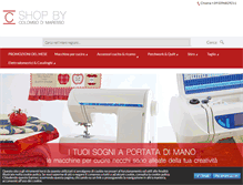 Tablet Screenshot of colombodimaresso.it